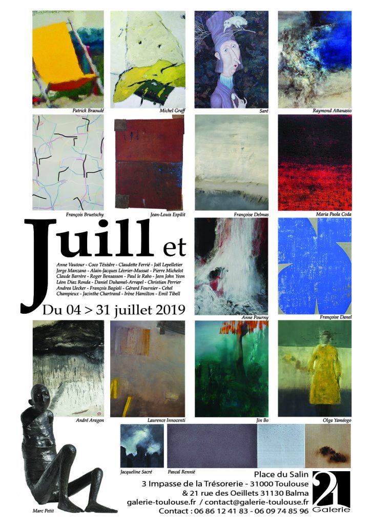 juillet presse Exposition Galerie 21 2019