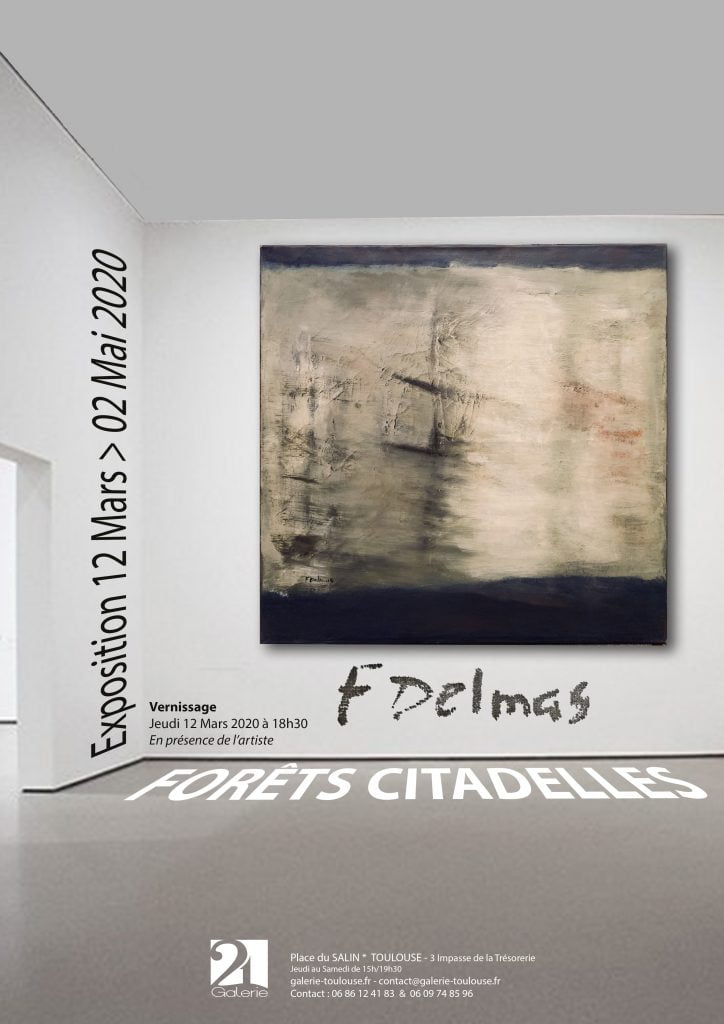 Affiche Delmas 2020 Galerie 21