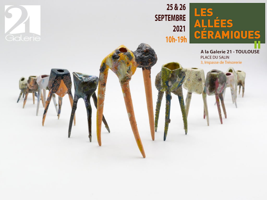 Allées céramiques 2021 Galerie 21
