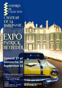 Affiche 2 Chateau La Baronnie voitures