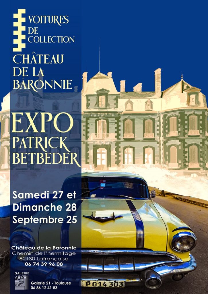 Affiche 2 Chateau La Baronnie voitures