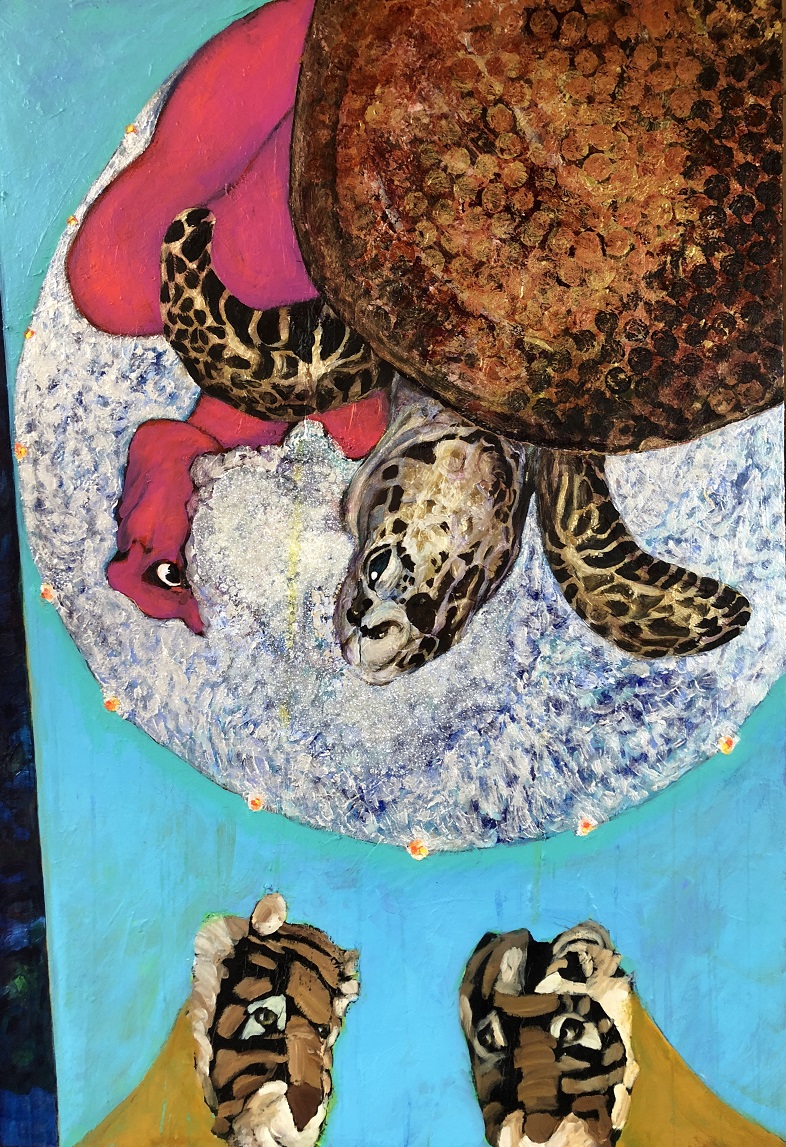 Les tigres et la tortue