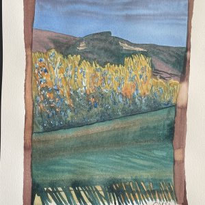 estampe. le printemps fremit sur la carriere Marc David Galerie 21