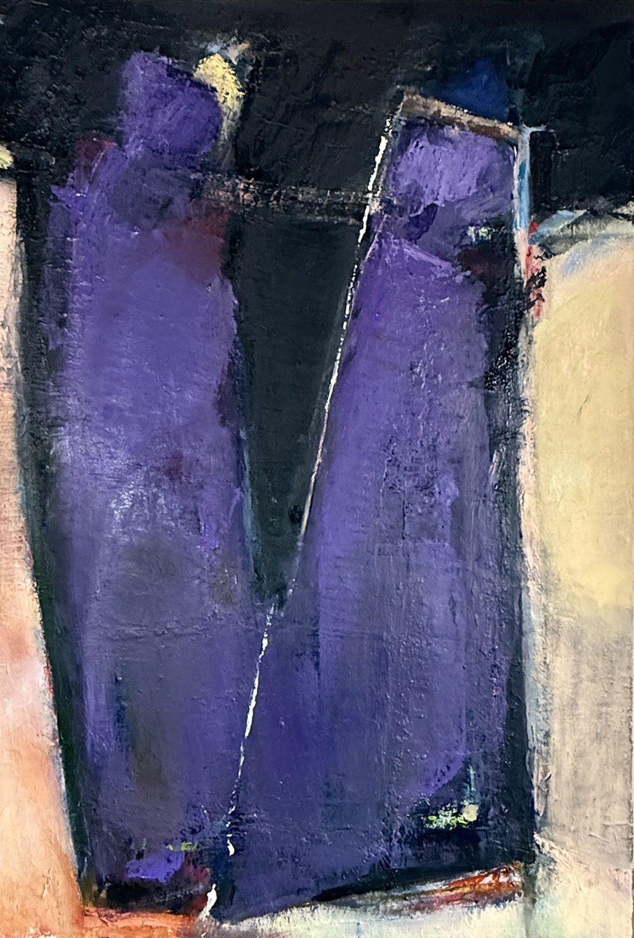 Deux traits bleus redon galerie 21 Deux traits bleus redon galerie 21