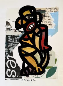 EL HOMBRE DE TIRO Serie Los Cartoneros PEB Galerie 21