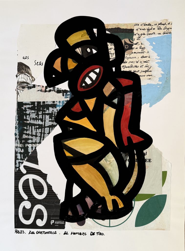 EL HOMBRE DE TIRO Serie Los Cartoneros PEB Galerie 21