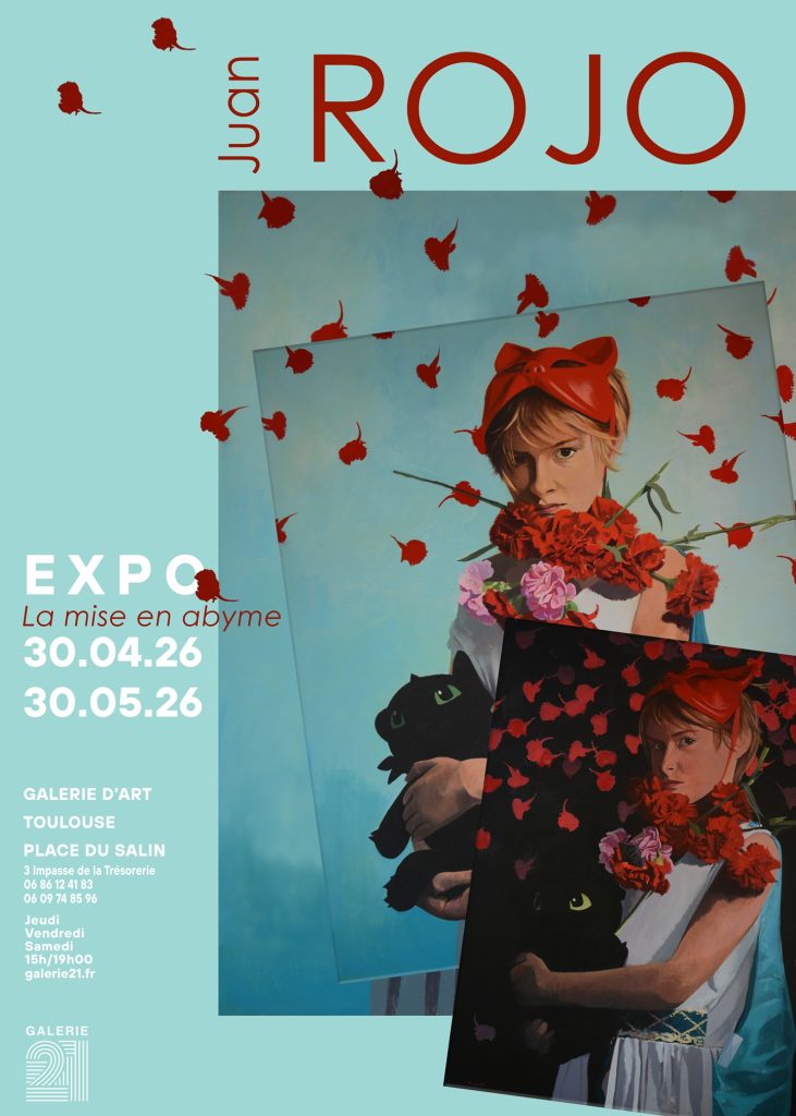 Affiche presse Juan Rojo galerie 21 copie