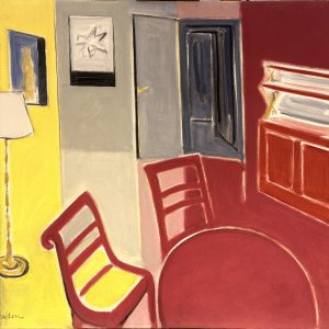 GF 25-16 Intérieur rouge à la Litho de Braque Frixtalon Galerie 21