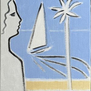 GF 3-150 Regard sur la baie bleu Frixtalon Galerie 21