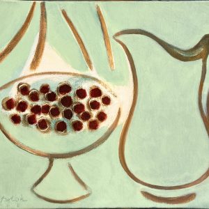 GF 3-152 Coupe de raisins et Pichet en vert Frixtalon Galerie 21