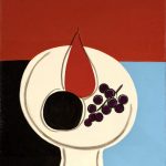 GF 8-123 Compotier raisins et fruits Frixtalon Galerie 21