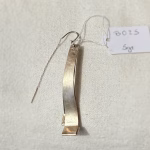 Boucle d’oreille unique argent BO25 par Espilit