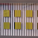 Cinétique jaune et noir 6020-01 par Gnidzaz Jean Michel