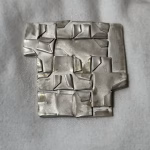 Sculpture argent massif CS1 par Espilit
