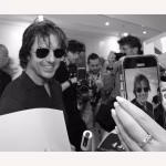 Selfi Tom Cruise par Magrina Luc