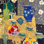 Blue Jug Grace par Rumsby Michael.F