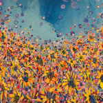 Sunflowers I par Rumsby Michael.F