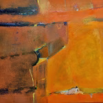 Composition en orange par Redon Bruno
